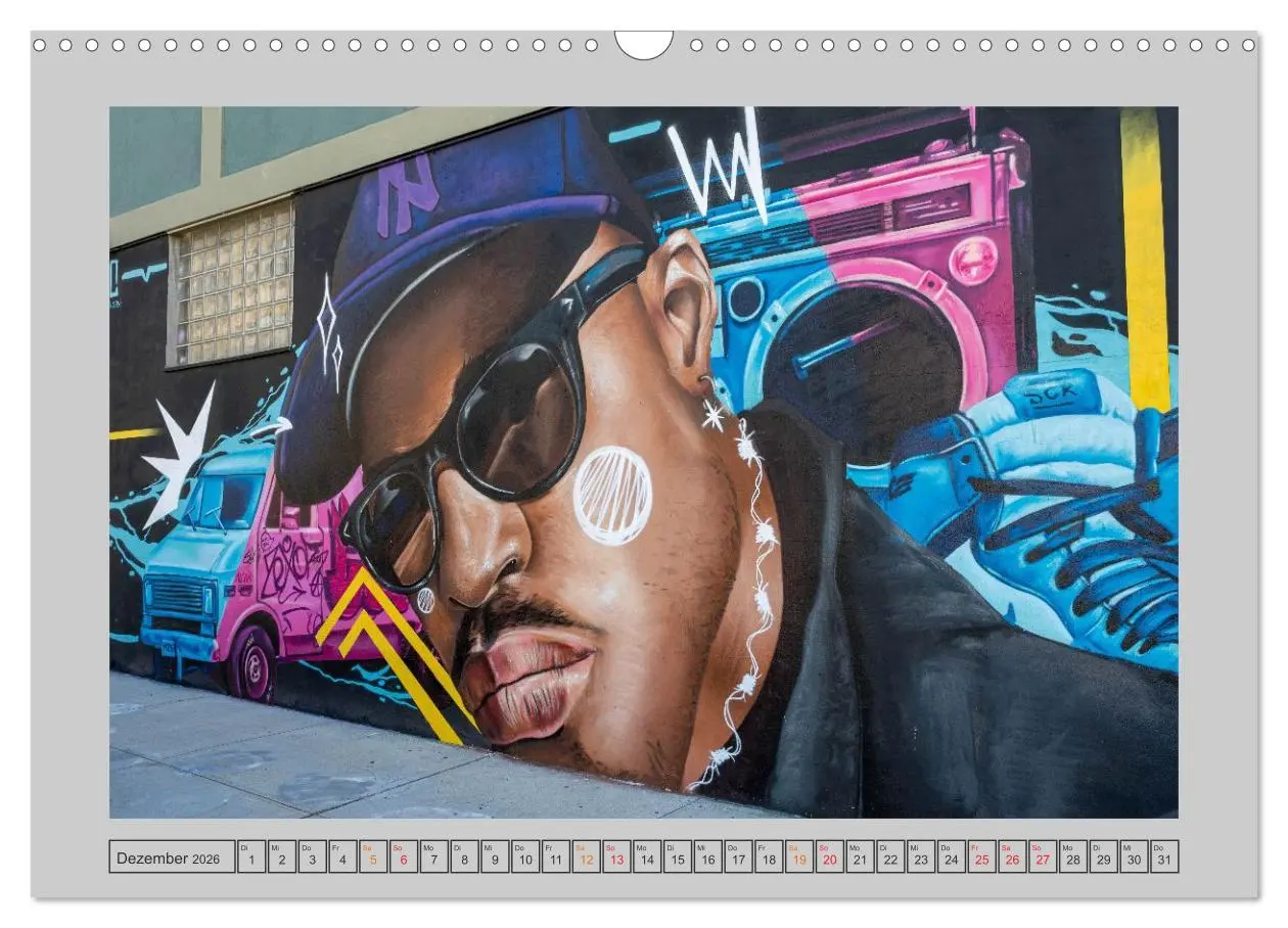 Bild: 9783516650440 | Street Art New York - Ikonen der Wandkunst (Wandkalender 2026 DIN...