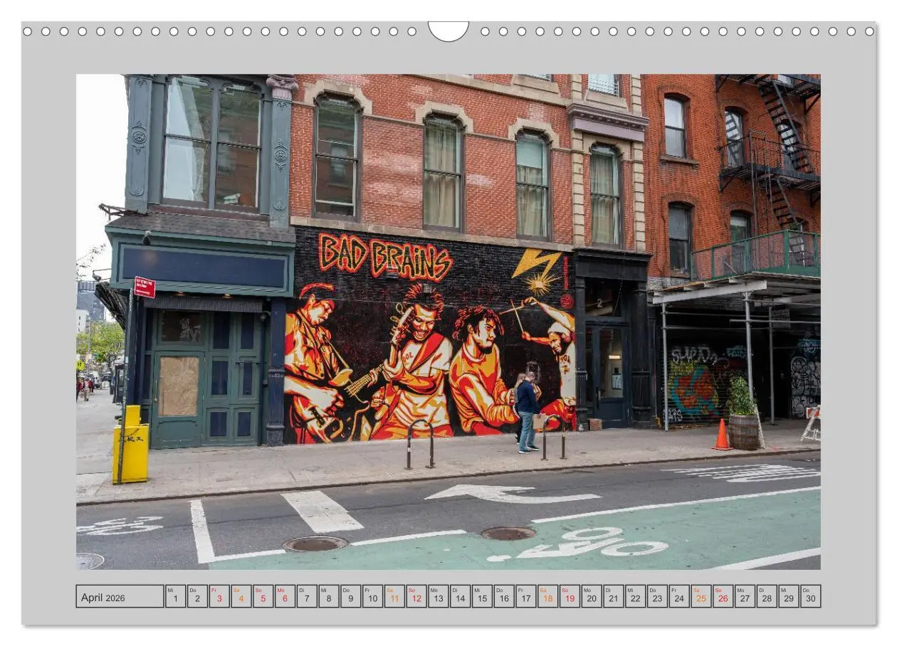 Bild: 9783516650440 | Street Art New York - Ikonen der Wandkunst (Wandkalender 2026 DIN...