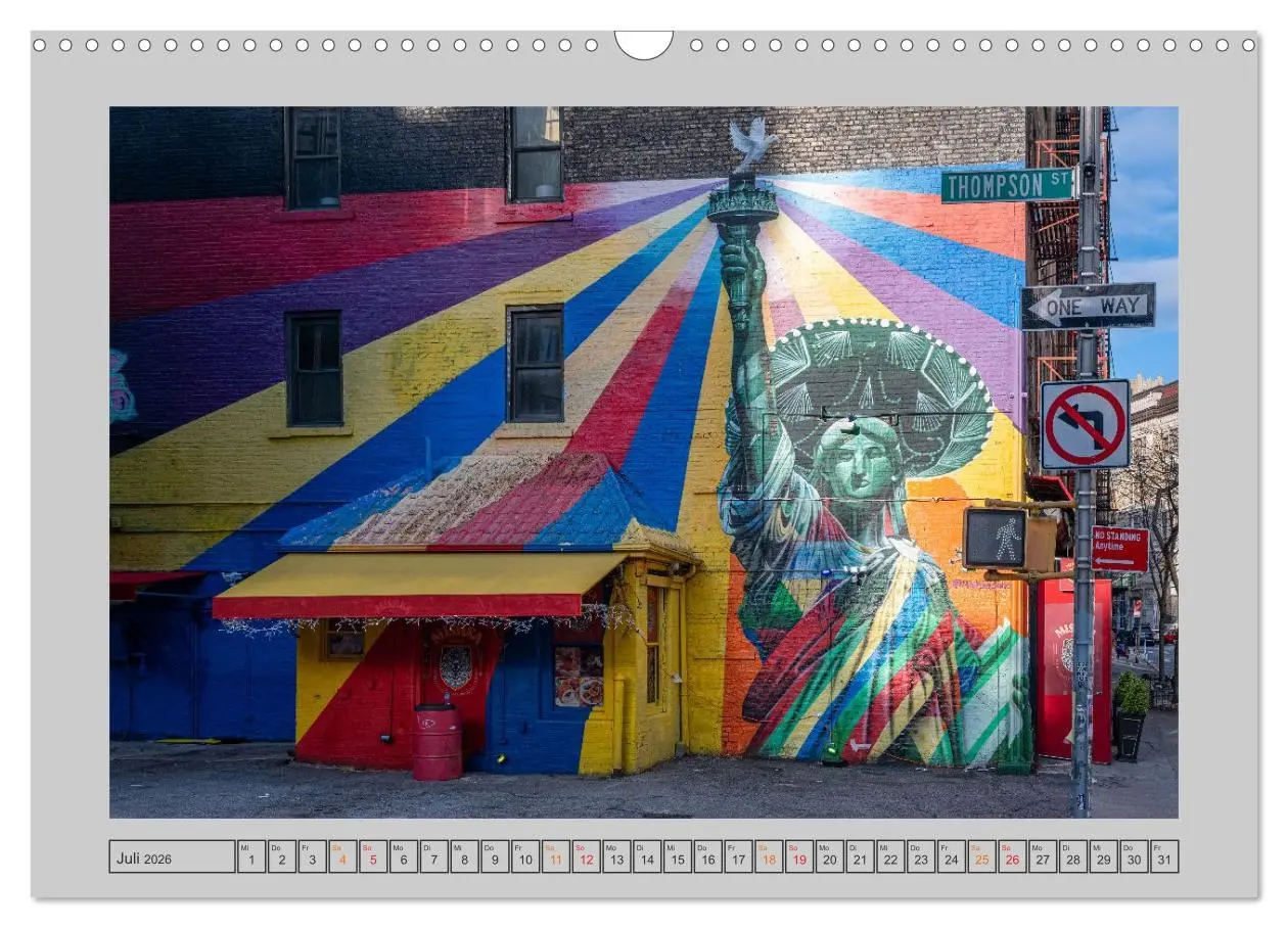 Bild: 9783516650440 | Street Art New York - Ikonen der Wandkunst (Wandkalender 2026 DIN...