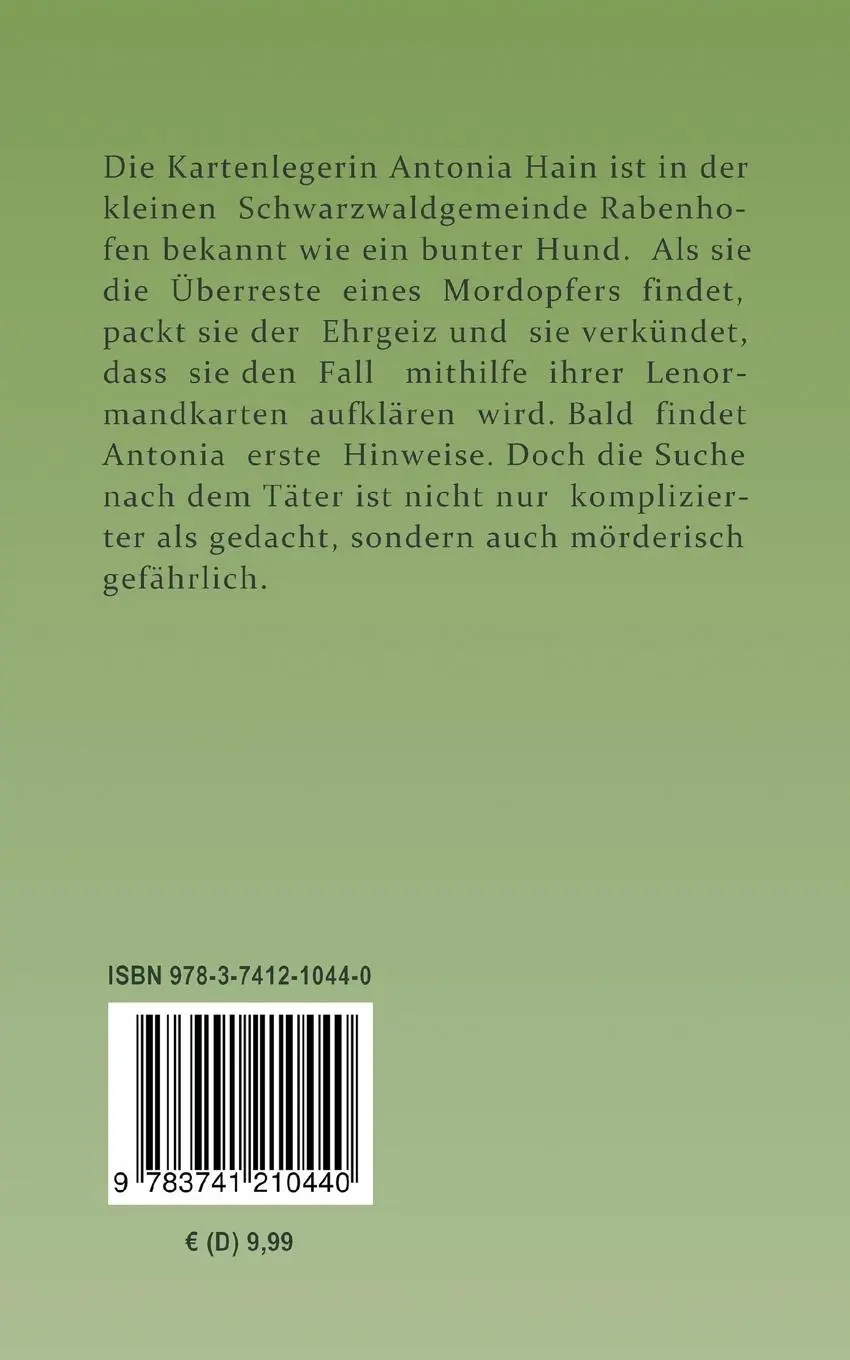 Rückseite: 9783741210440 | Antonia Hain deckt auf: Ein tödliches Geheimnis | Angela Mackert