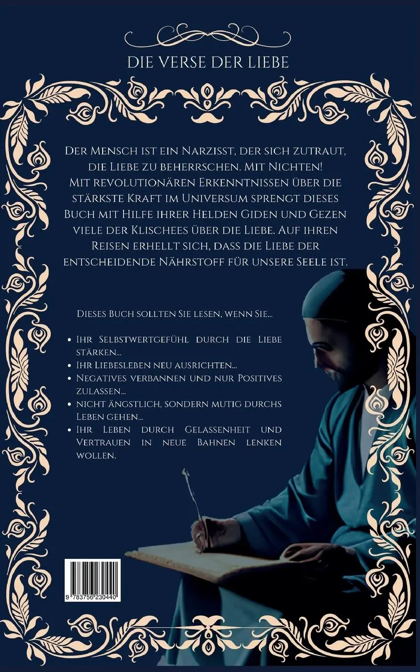 Rückseite: 9783756230440 | Die Verse Der Liebe | Lese Die Liebe Mit Den Worten Der Liebe | Buch