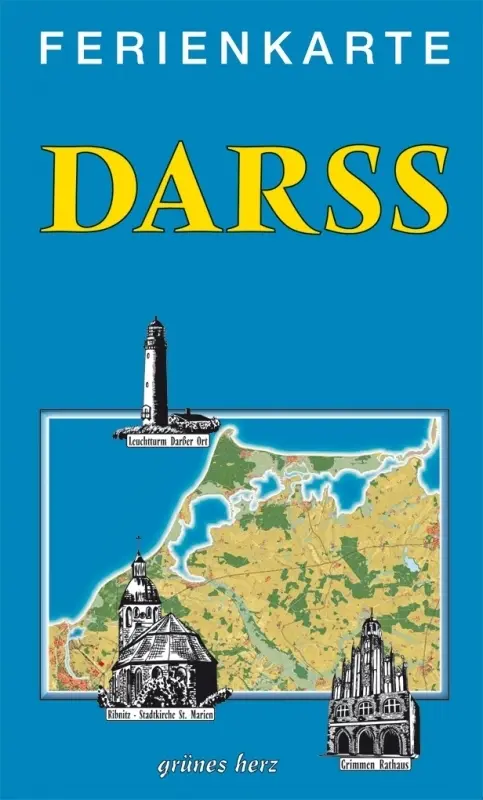 Cover: 9783866360440 | Ferienkarte Darß (gefaltet) | (Land-)Karte | Karte (gefaltet) - GFZ