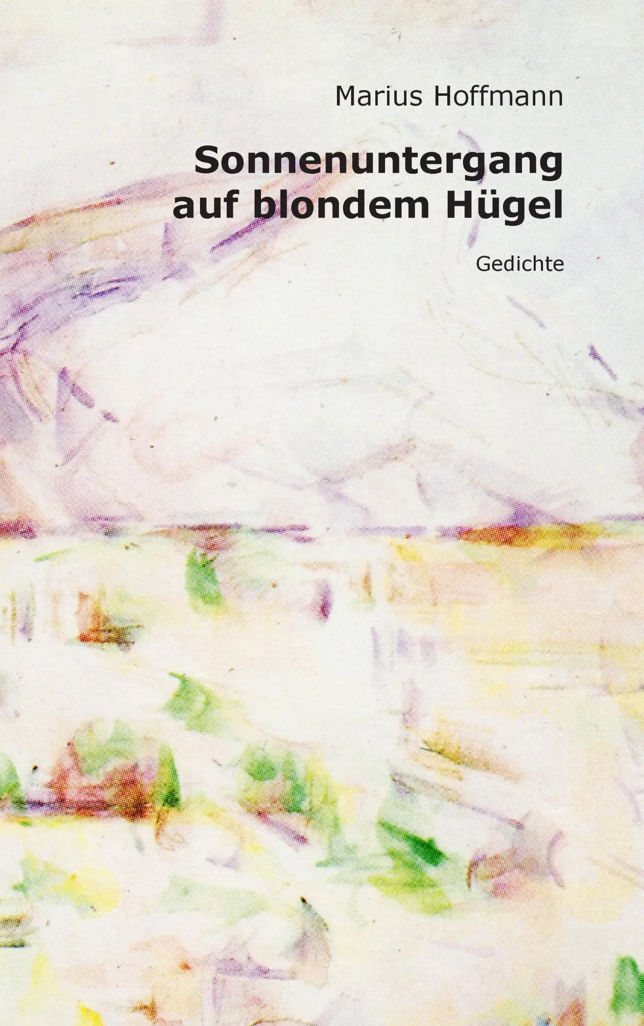 Cover: 9783898110440 | Sonnenuntergang auf blondem Hügel | Gedichte | Marius Hoffmann | Buch