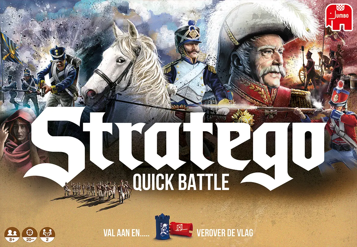 Cover: 8710126000540 | Stratego Quick Battle NEU | Spiel | Deutsch | 2023 | Jumbo Spiele GmbH