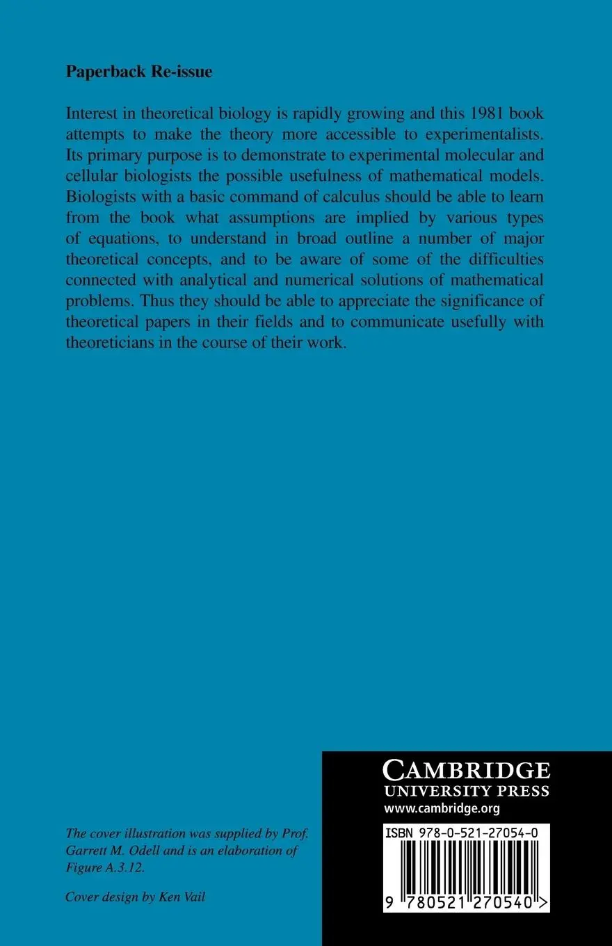 Rückseite: 9780521270540 | Mathematical Models in Molecular Cellular Biology | Segel | Buch