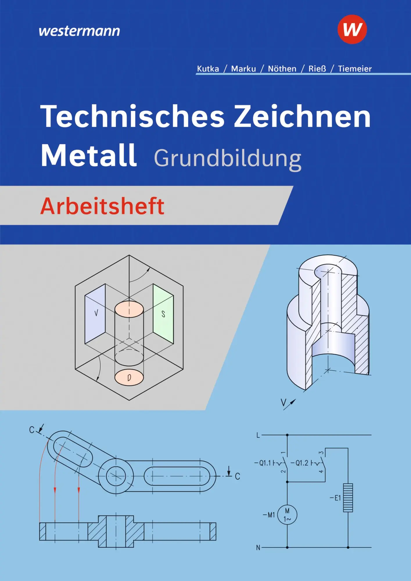 Cover: 9783427540540 | Technisches Zeichnen Metall | Grundbildung Arbeitsheft | Taschenbuch