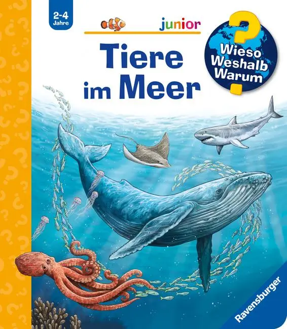 Cover: 9783473600540 | Wieso? Weshalb? Warum? junior, Band 57 - Tiere im Meer | Saan | Buch