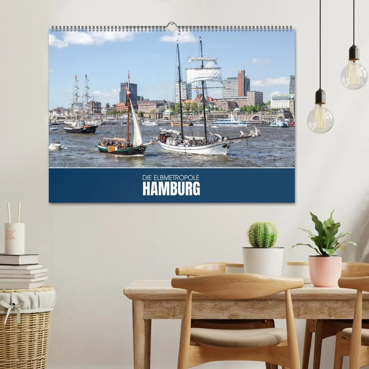 Bild: 9783516640540 | Die Elbmetropole Hamburg (Wandkalender 2026 DIN A2 quer), CALVENDO...