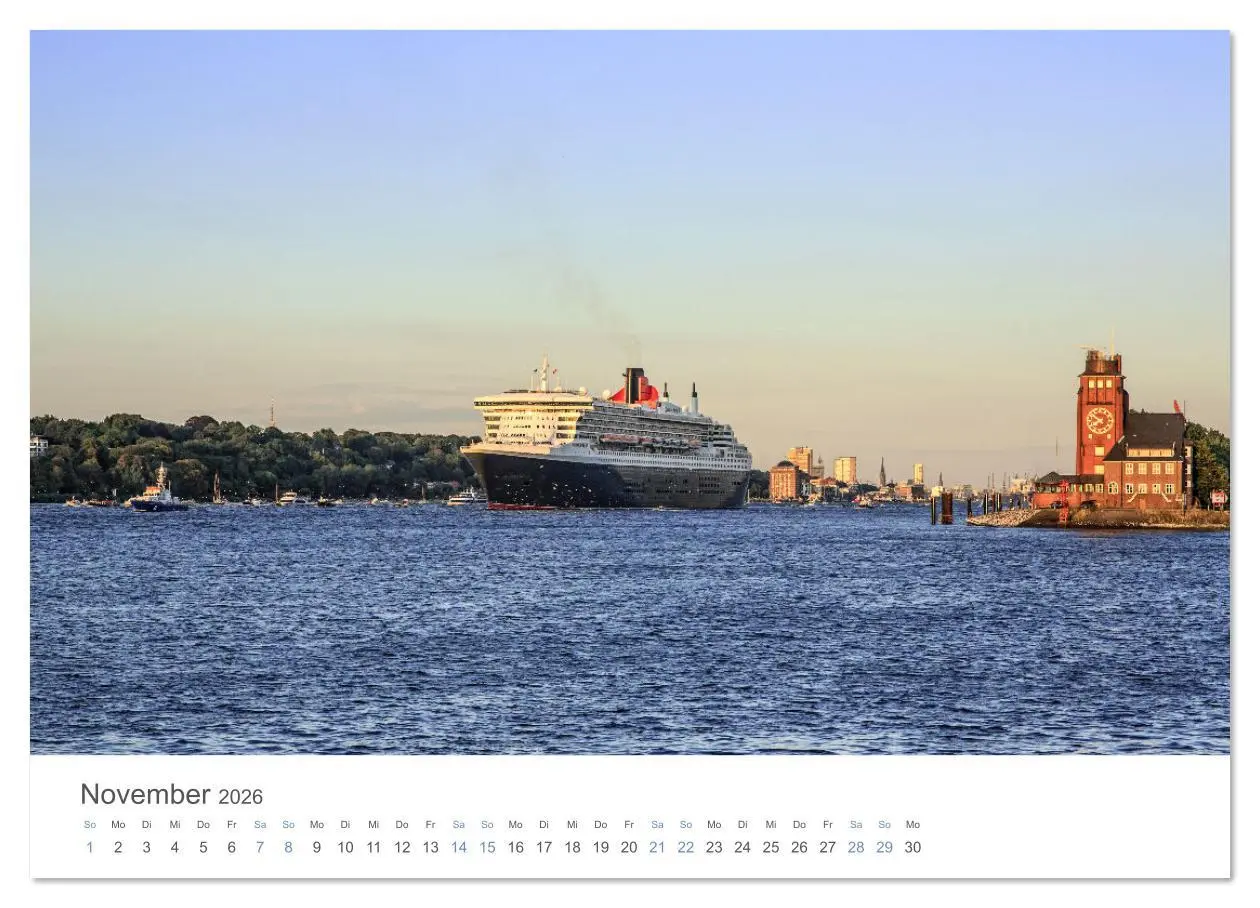 Bild: 9783516640540 | Die Elbmetropole Hamburg (Wandkalender 2026 DIN A2 quer), CALVENDO...
