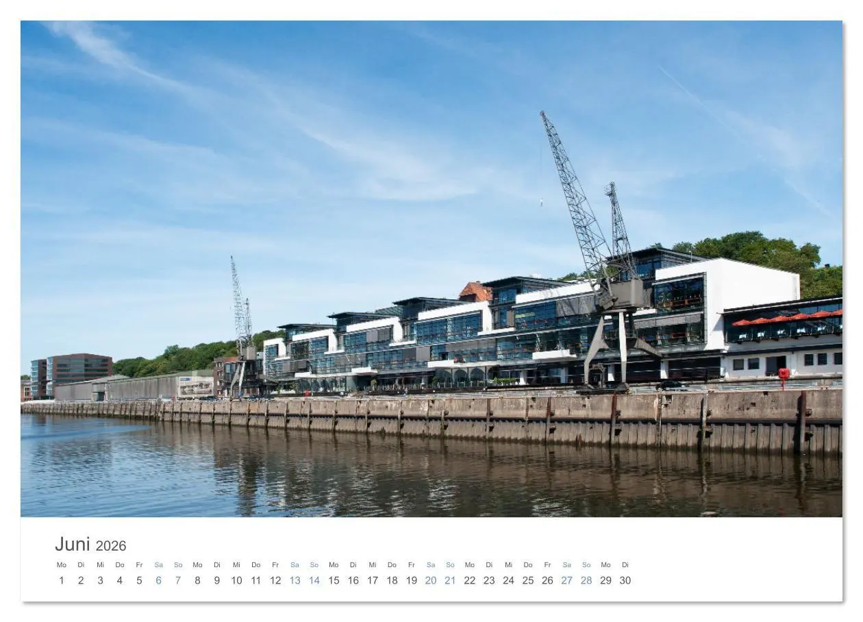 Bild: 9783516640540 | Die Elbmetropole Hamburg (Wandkalender 2026 DIN A2 quer), CALVENDO...