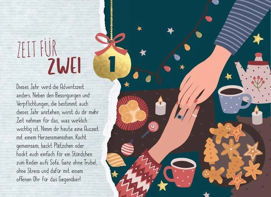 Bild: 9783625300540 | 24 kleine Entspannungspausen für die Adventszeit | Buch | 48 S. | 2026