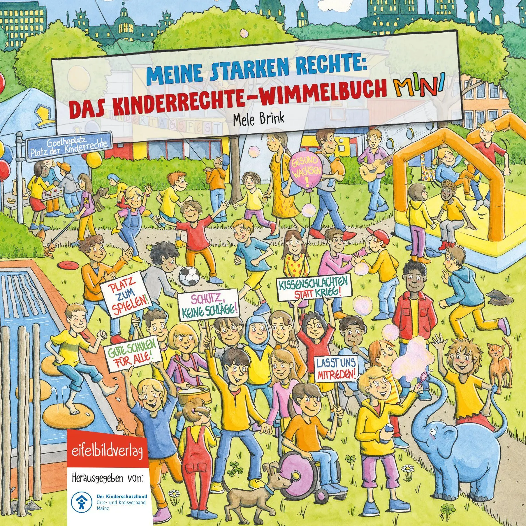 Cover: 9783985080540 | Meine starken Rechte MINI | Das Kinderrechte-Wimmelbuch MINI | Brink