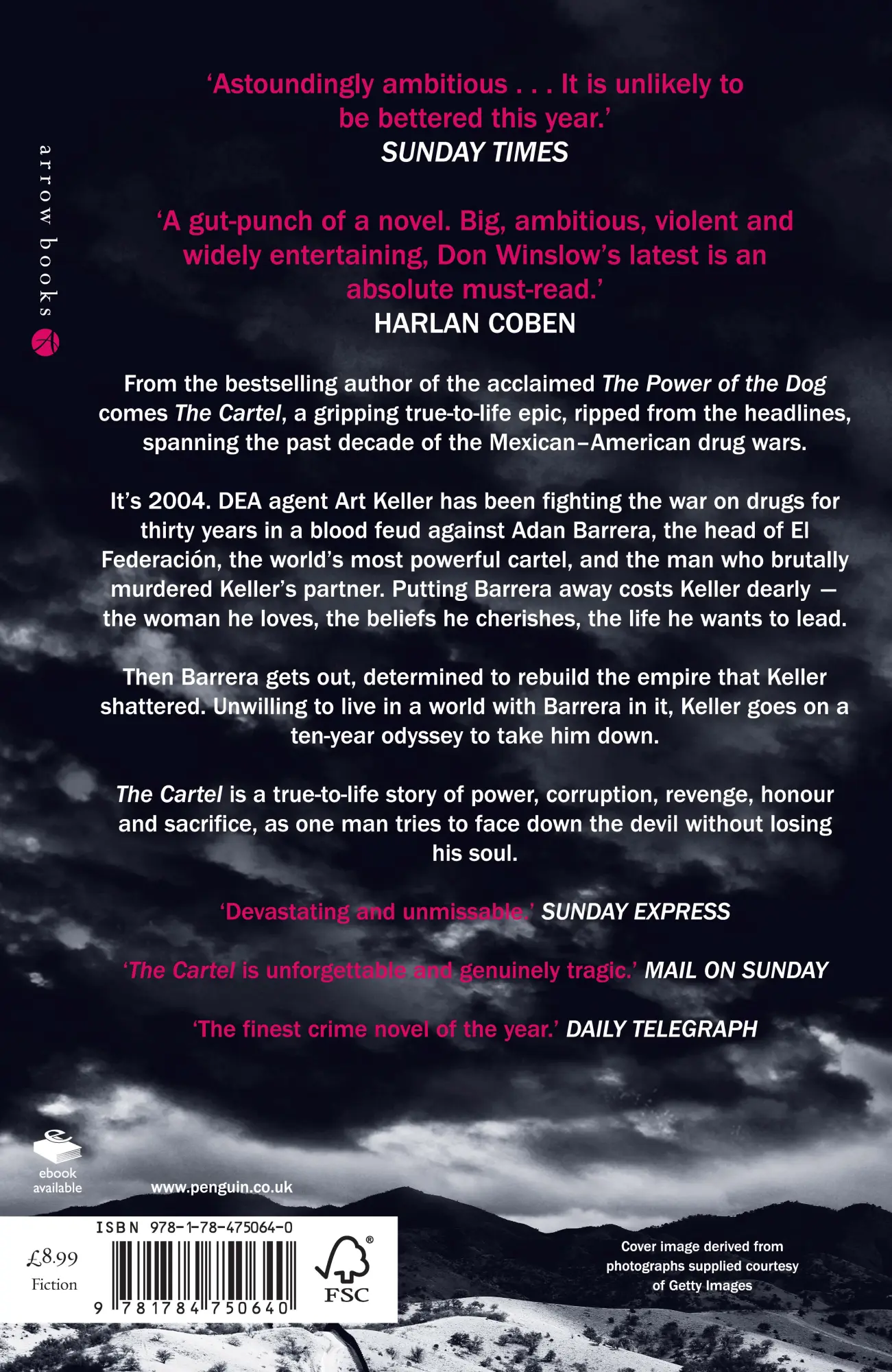 Rückseite: 9781784750640 | The Cartel | Don Winslow | Taschenbuch | 620 S. | Englisch | 2016