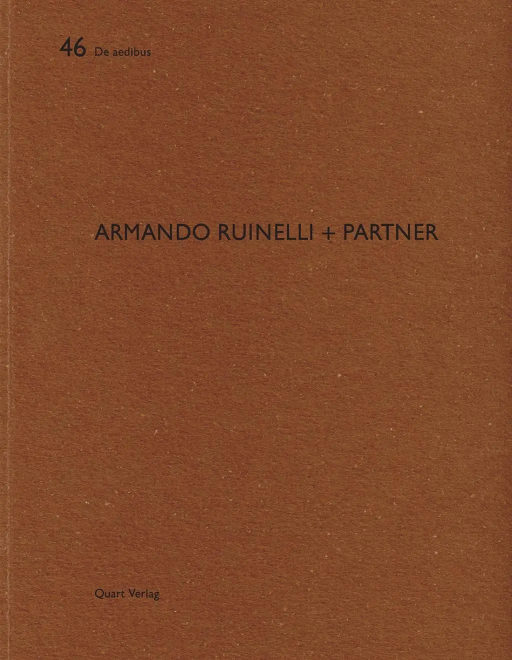 Cover: 9783037610640 | Armando Ruinelli + Partner | Dt/engl/ital, De aedibus 46 | Caviezel