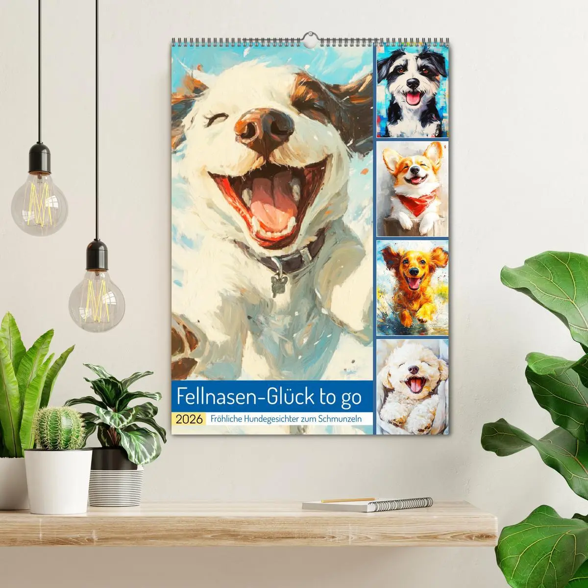 Bild: 9783457300640 | Fellnasen-Glück to go. Fröhliche Hundegesichter zum Schmunzeln...