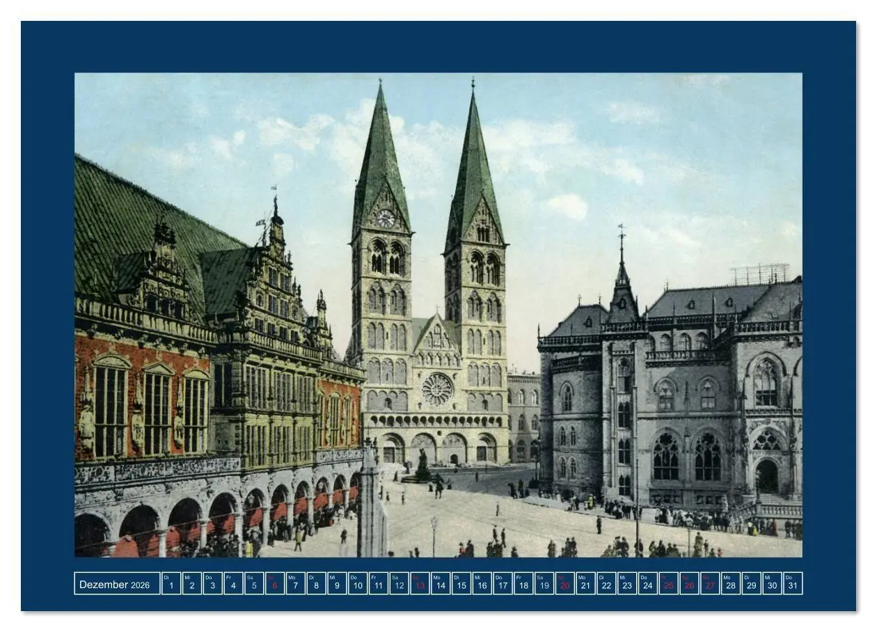 Bild: 9783457920640 | Historisches Bremen an der Weser von 1888 bis 1918 (Wandkalender...