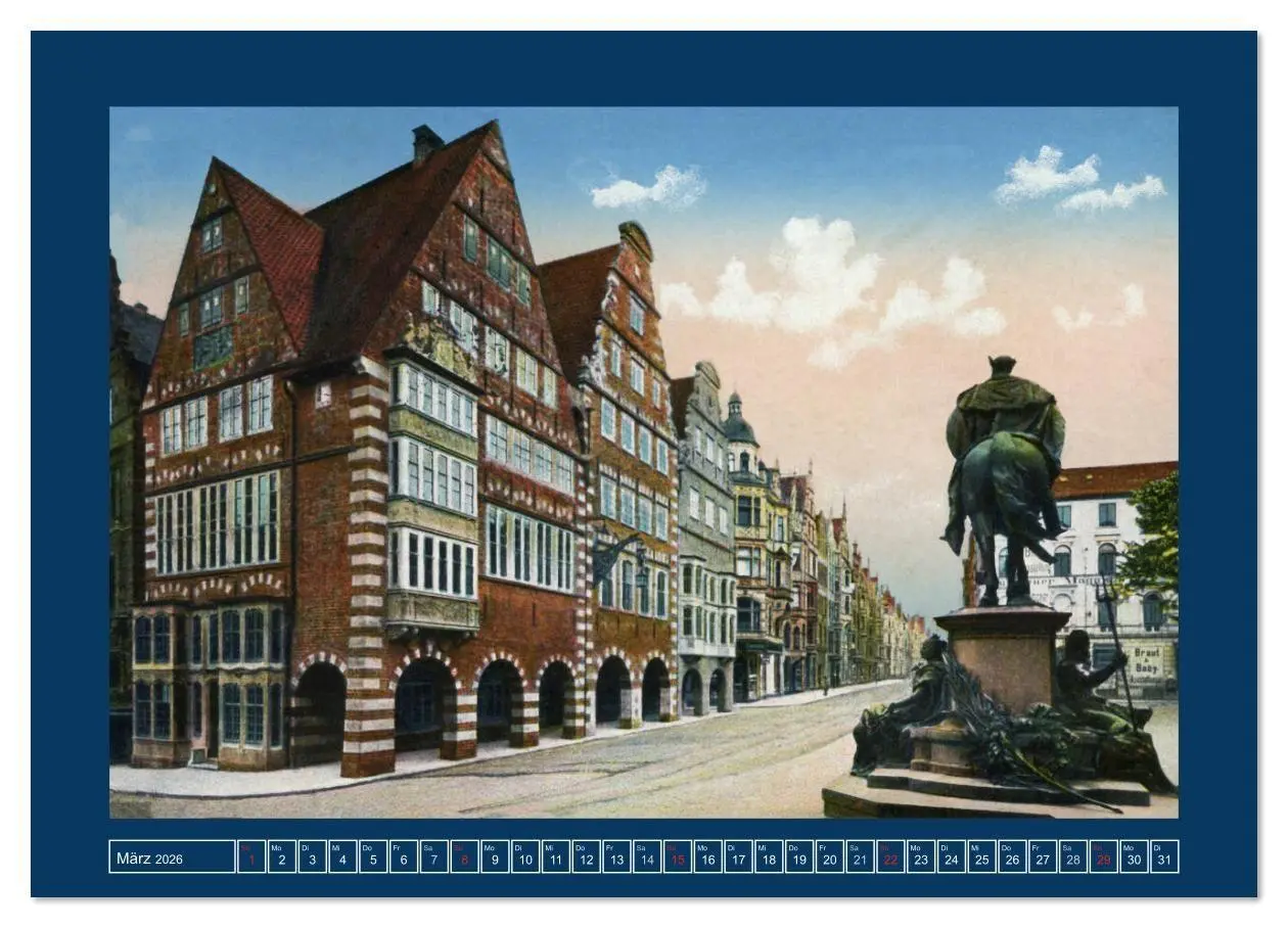 Bild: 9783457920640 | Historisches Bremen an der Weser von 1888 bis 1918 (Wandkalender...