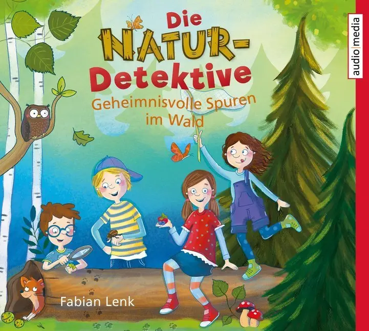 Cover: 9783963980640 | Die Natur-Detektive - Geheimnisvolle Spuren im Wald,1 Audio-CD | Lenk