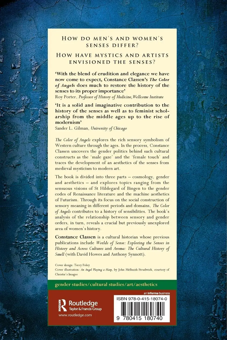 Rückseite: 9780415180740 | The Colour of Angels | Cosmology, Gender and the Aesthetic Imagination