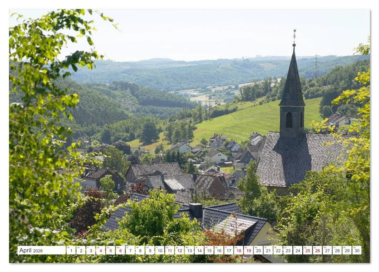 Bild: 9783516620740 | Herdorf im Hellertal (Tischkalender 2026 DIN A5 quer), CALVENDO...