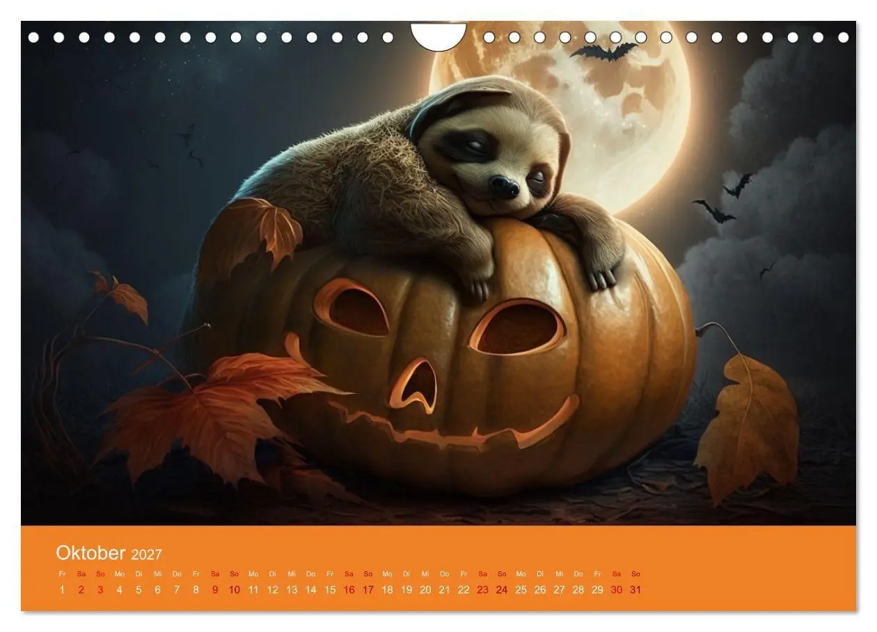 Bild: 9783569330740 | Der Kalender für echte Faultiere (Wandkalender 2027 DIN A4 quer),...