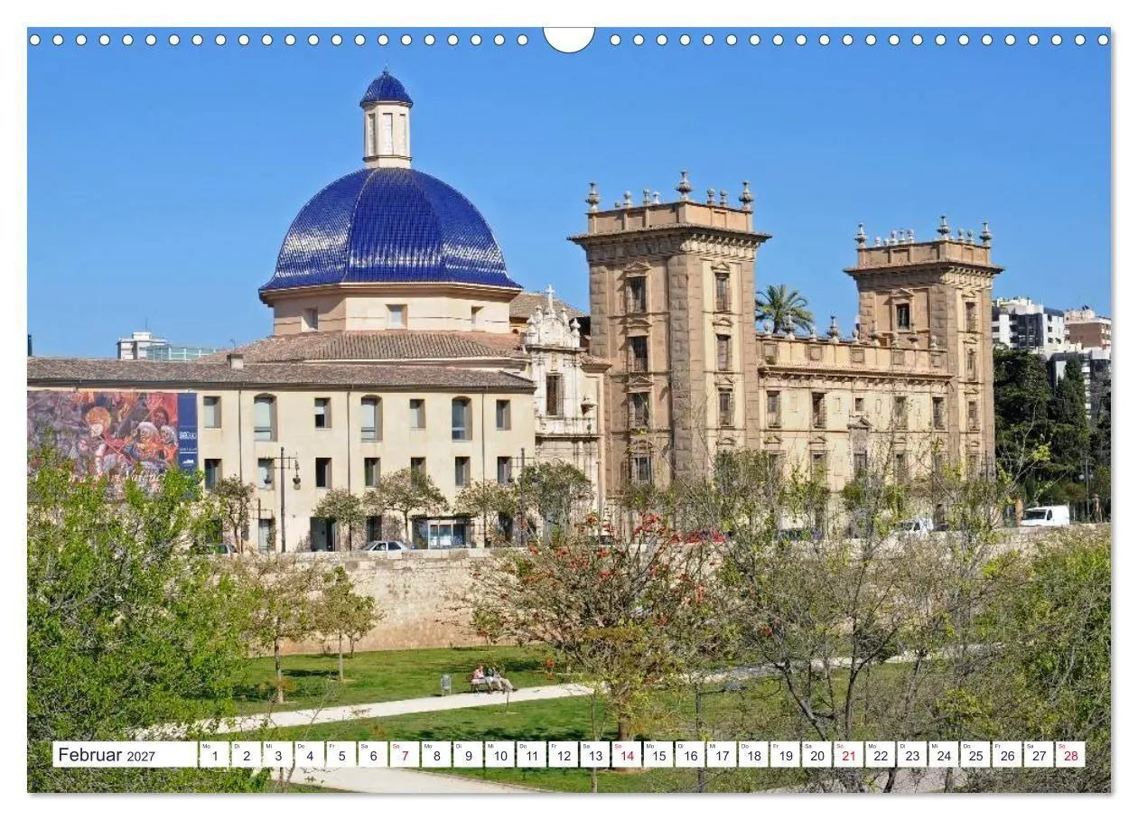 Bild: 9783594220740 | Valencia (Wandkalender 2027 DIN A3 quer), CALVENDO Monatskalender