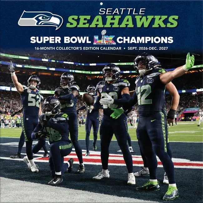 Cover: 9798350620740 | Seattle Seahawks 2027 Wall Calendar | Kalender | Englisch | 2027