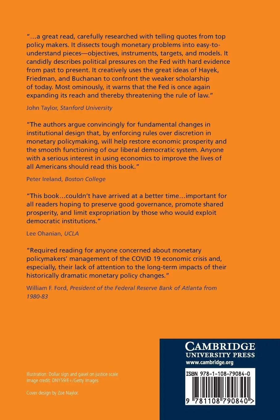 Rückseite: 9781108790840 | Money and the Rule of Law | Peter J. Boettke (u. a.) | Taschenbuch