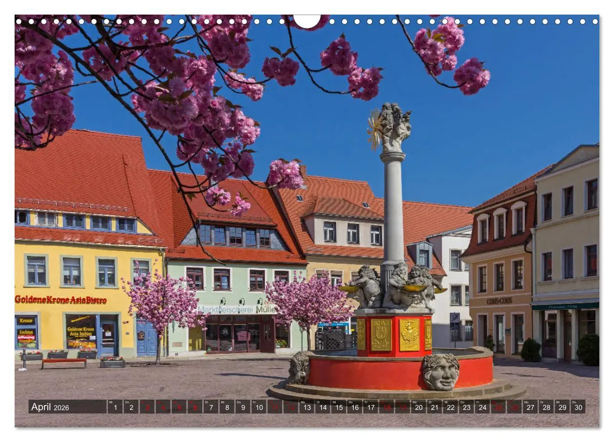 Bild: 9783457830840 | Unterwegs in Oschatz (Wandkalender 2026 DIN A3 quer), CALVENDO...