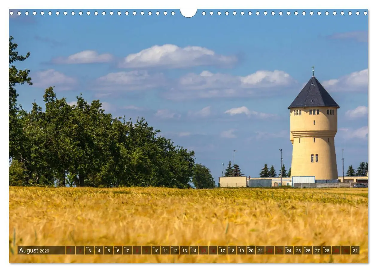 Bild: 9783457830840 | Unterwegs in Oschatz (Wandkalender 2026 DIN A3 quer), CALVENDO...