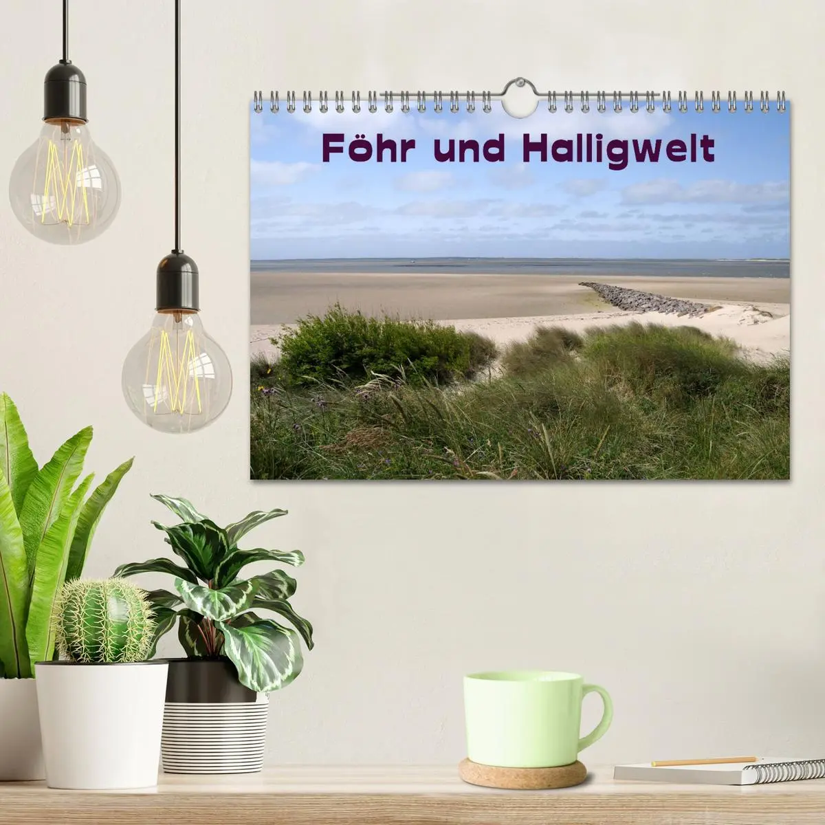 Bild: 9783516160840 | Föhr und Halligwelt 2026 (Wandkalender 2026 DIN A4 quer), CALVENDO...