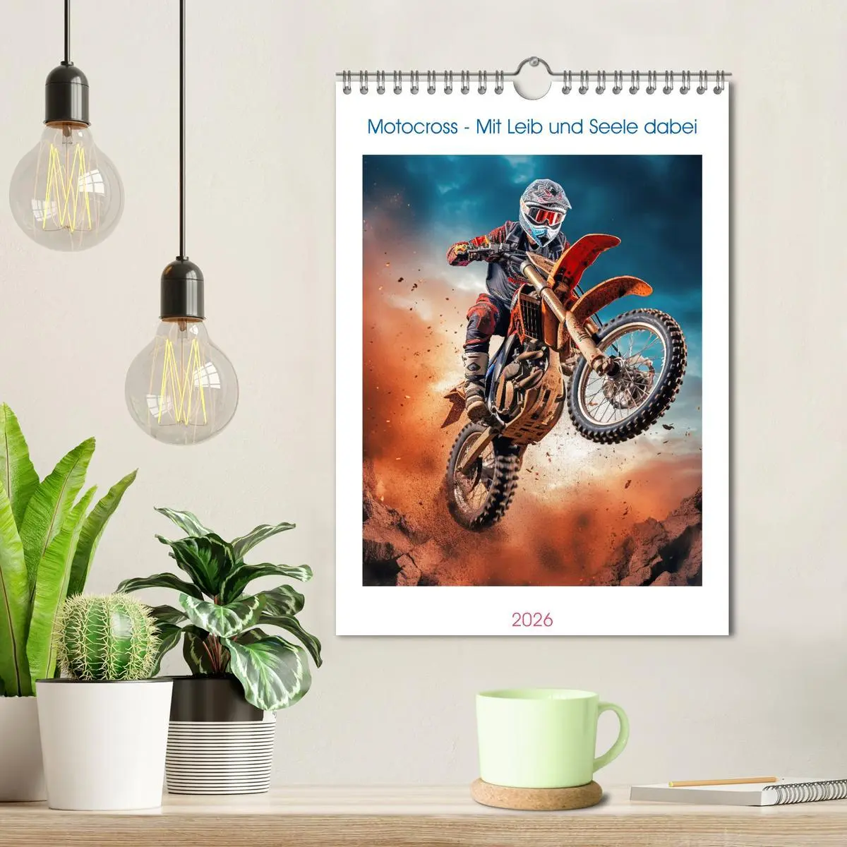 Bild: 9783516300840 | Motocross - Mit Leib und Seele dabei (Wandkalender 2026 DIN A4...