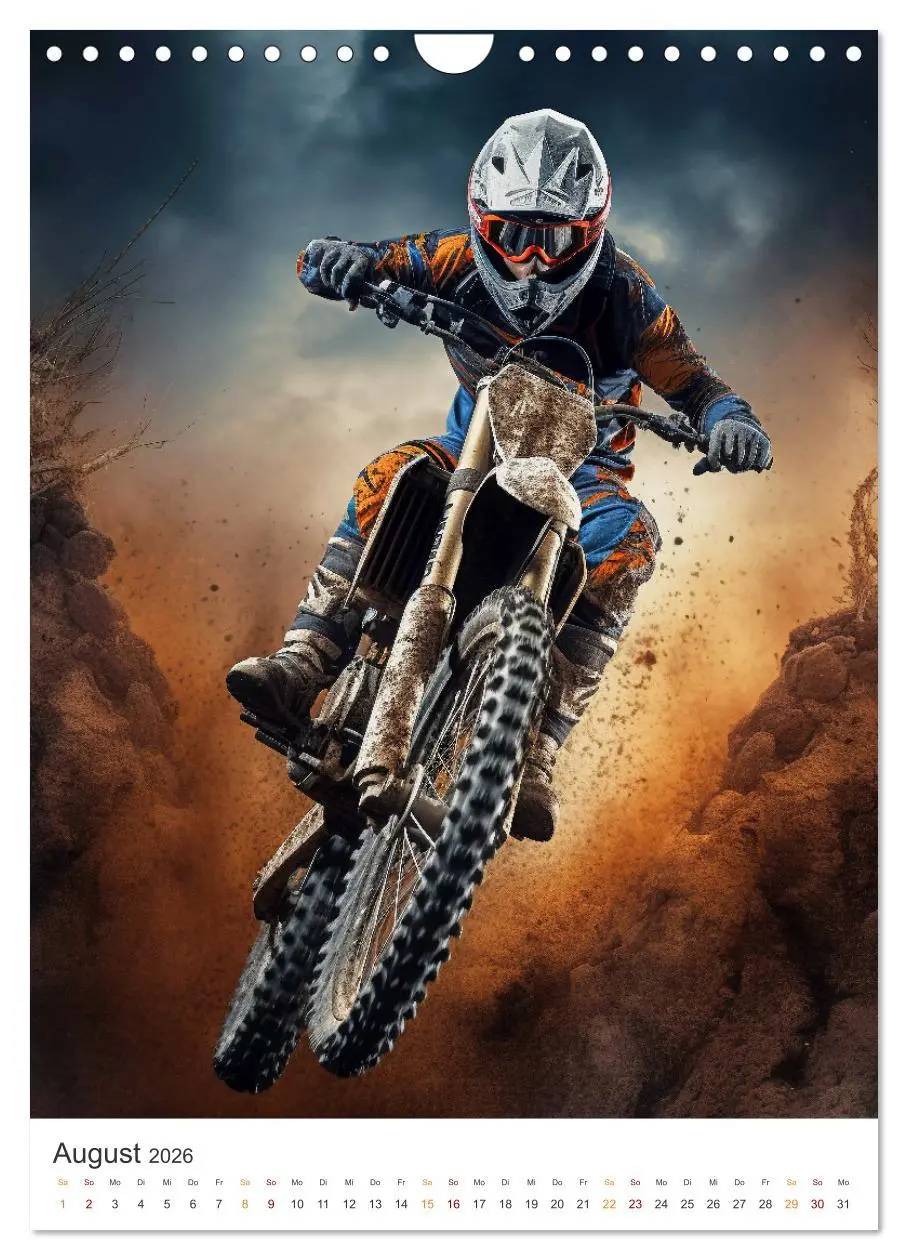 Bild: 9783516300840 | Motocross - Mit Leib und Seele dabei (Wandkalender 2026 DIN A4...