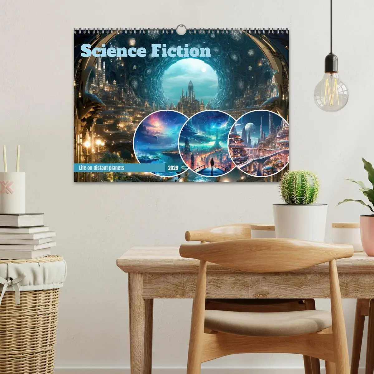 Bild: 9783516540840 | SCIENCE FICTION Life on distant planets (Wall Calendar 2026 DIN A3...