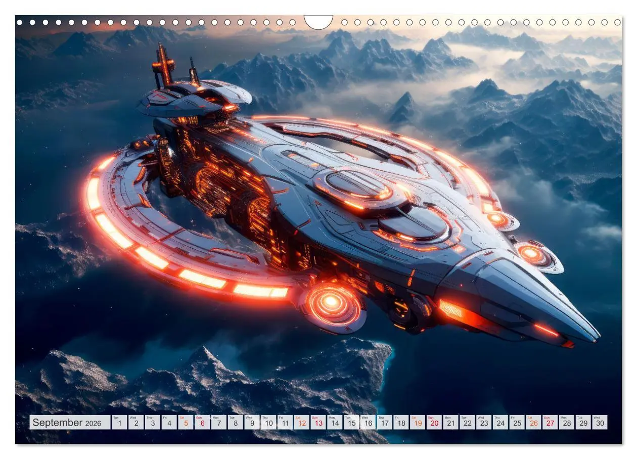 Bild: 9783516540840 | SCIENCE FICTION Life on distant planets (Wall Calendar 2026 DIN A3...