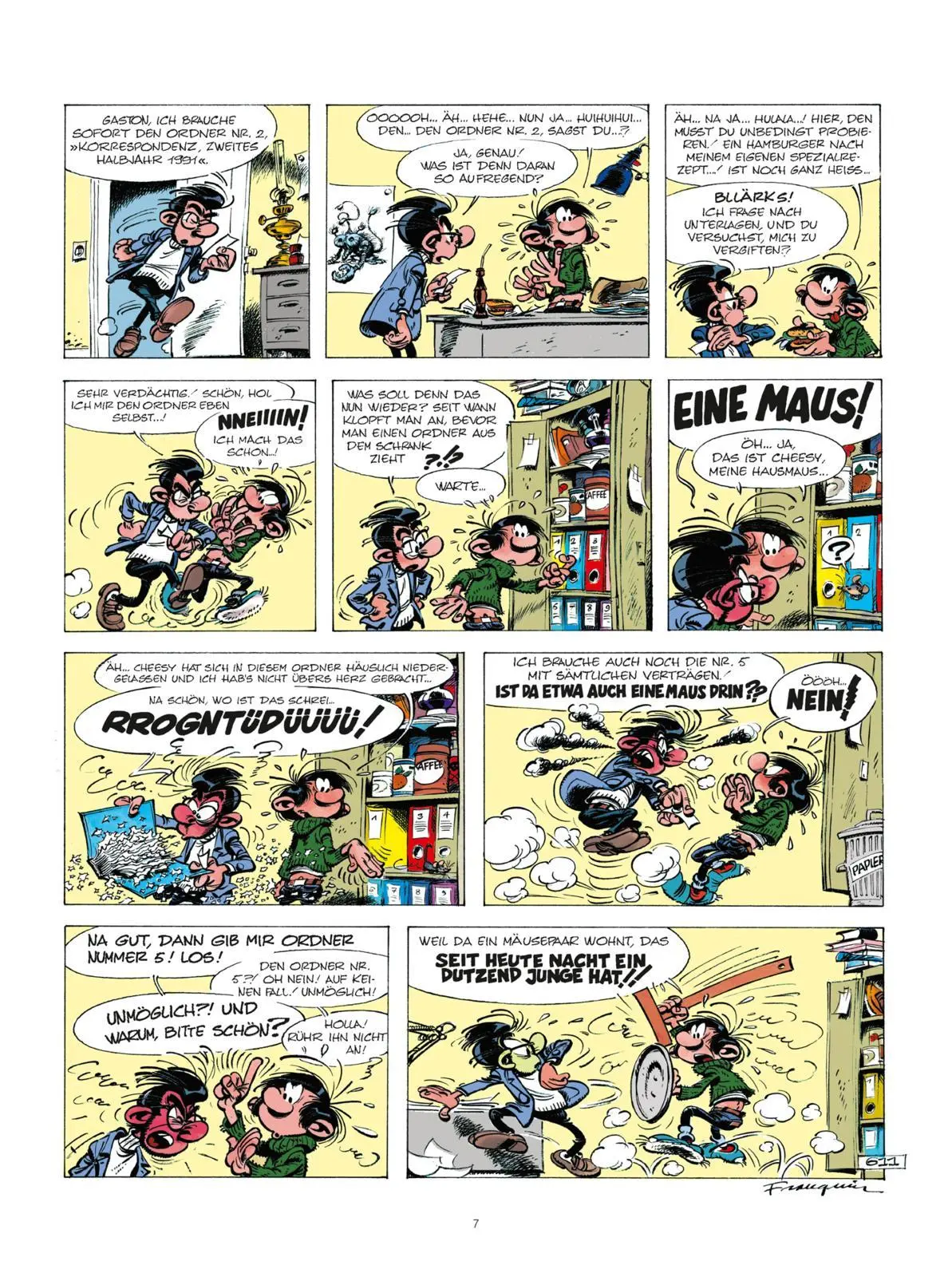 Bild: 9783551710840 | Best-of Gaston 1: Gaston - Tierisches Vergnügen | André Franquin