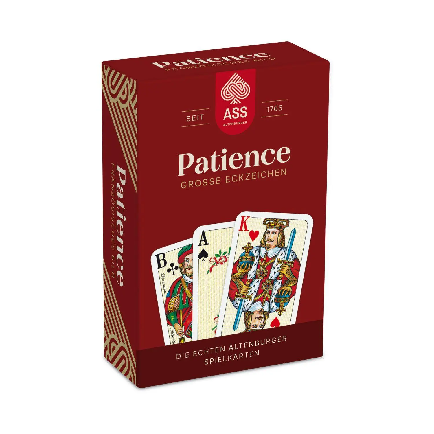 Bild: 4042677700940 | Patience, große Eckzeichen | ASS - Spielkartenfabrik Altenburg GmbH