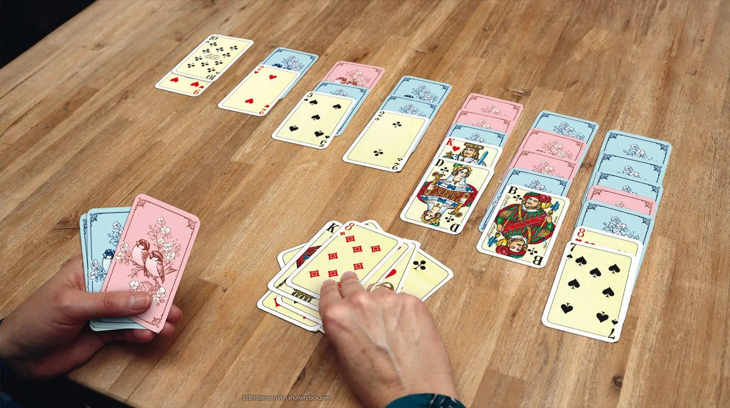 Bild: 4042677700940 | Patience, große Eckzeichen | ASS - Spielkartenfabrik Altenburg GmbH