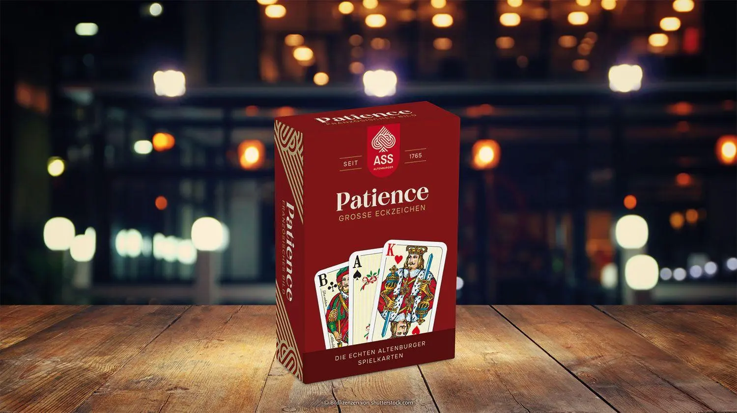 Bild: 4042677700940 | Patience, große Eckzeichen | ASS - Spielkartenfabrik Altenburg GmbH