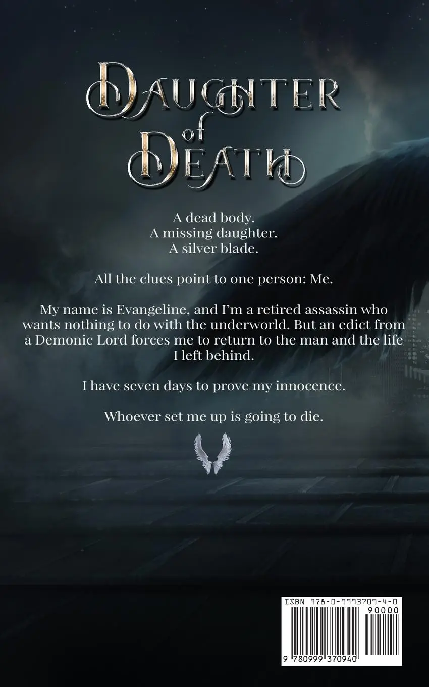 Rückseite: 9780999370940 | Daughter of Death | Lexi C Foss | Taschenbuch | Englisch | 2018