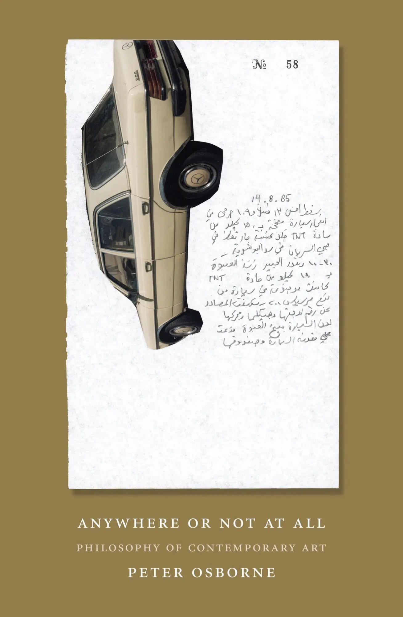 Cover: 9781781680940 | Anywhere or Not at All | Philosophy of Contemporary Art | Osborne