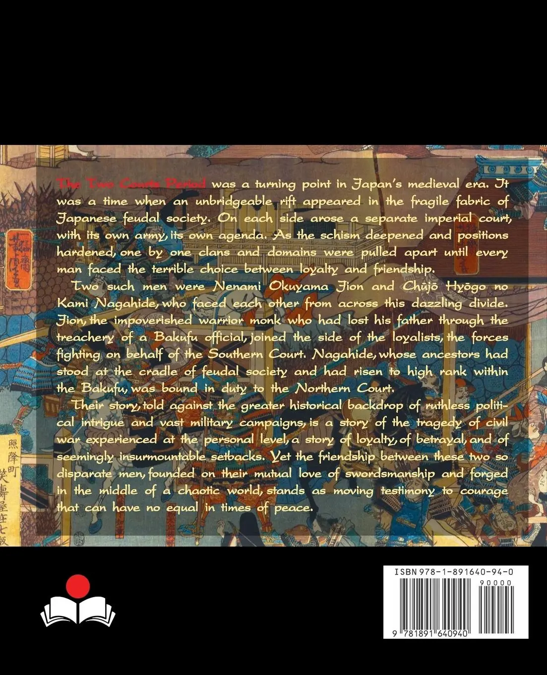 Rückseite: 9781891640940 | Famous Samurai | The Two Courts Period | William De Lange | Buch