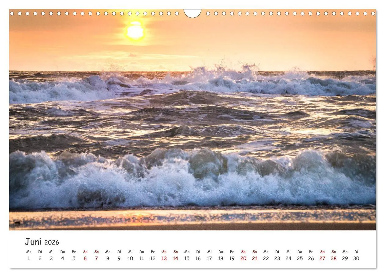 Bild: 9783457750940 | Dünen und Meer Nordseemomente (Wandkalender 2026 DIN A3 quer),...