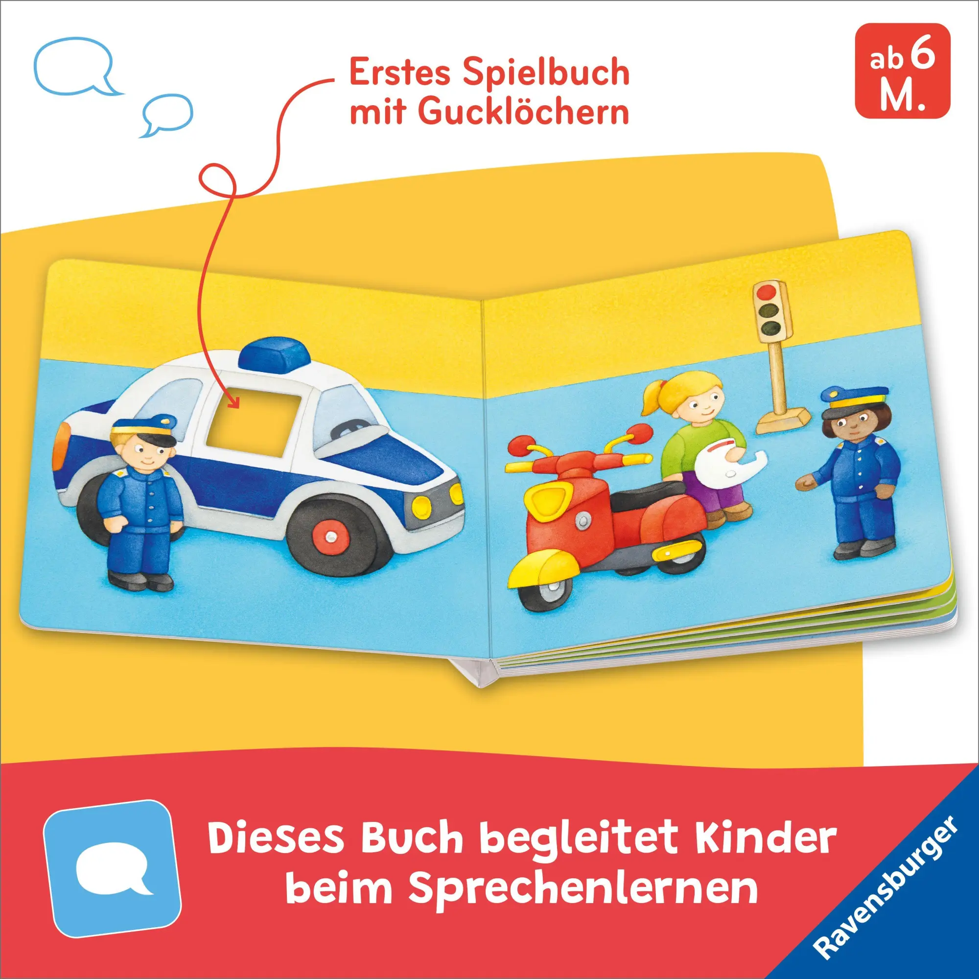 Bild: 9783473420940 | Mein Gucklochbuch: Erste Fahrzeuge | Monika Neubacher-Fesser | Buch