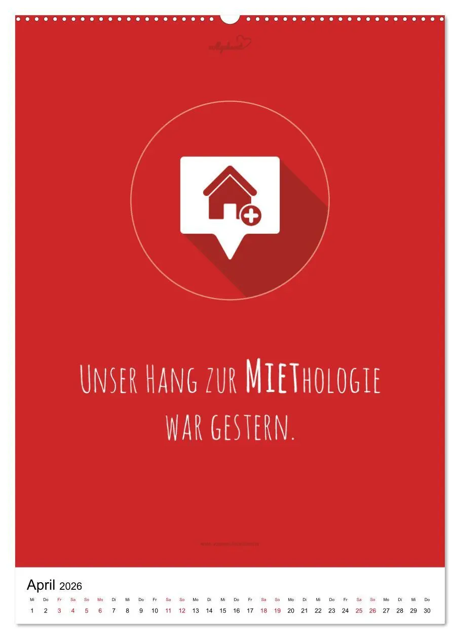 Bild: 9783516390940 | vollgeherzt: Der besondere Kalender für Bauherren mit motivierenden...