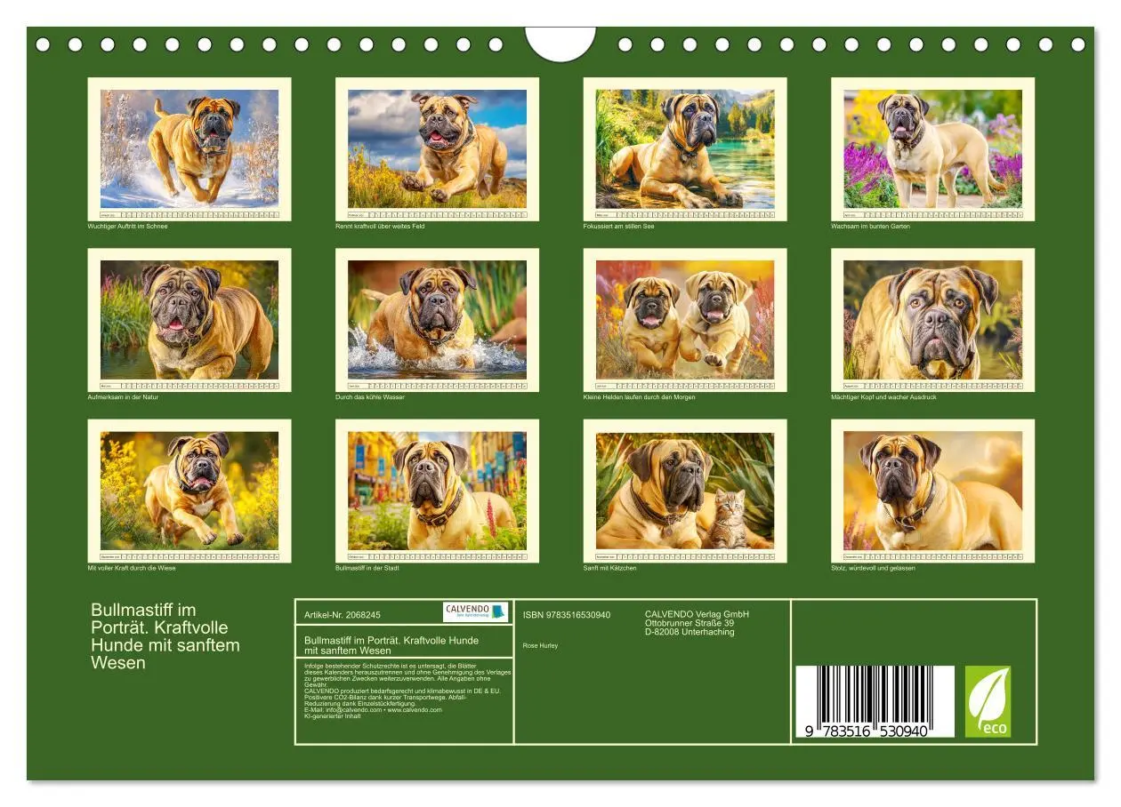 Bild: 9783516530940 | Bullmastiff im Porträt. Kraftvolle Hunde mit sanftem Wesen...