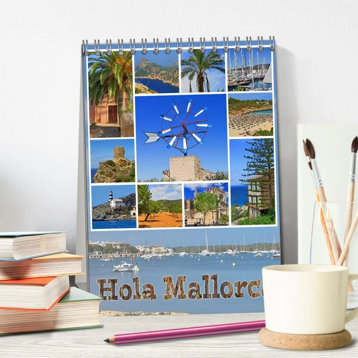 Bild: 9783569790940 | Hola Mallorca (Tischkalender 2027 DIN A5 hoch), CALVENDO...
