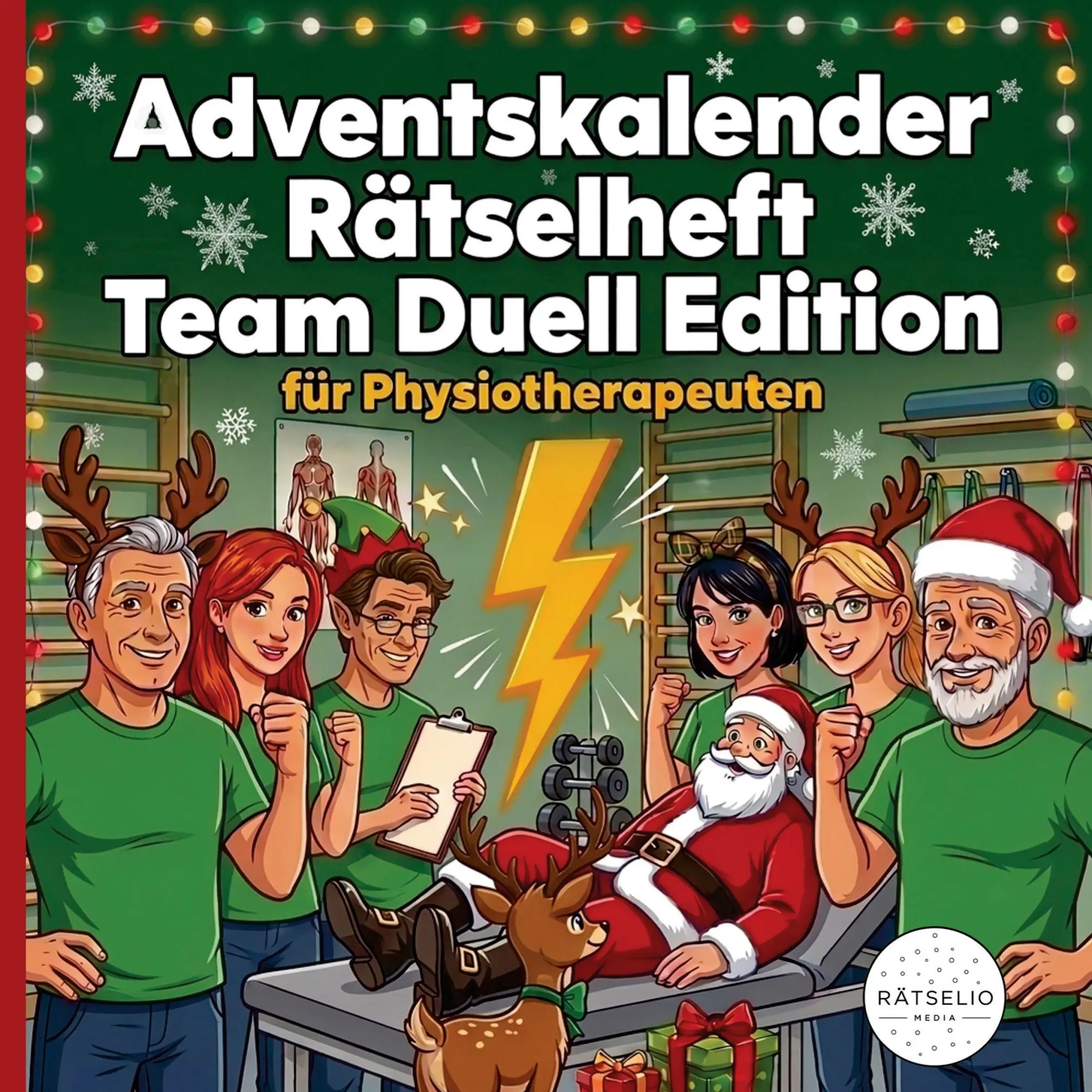 Cover: 9783693440940 | Adventskalender-Rätselheft | Rätselio Media | Taschenbuch | 96 S.