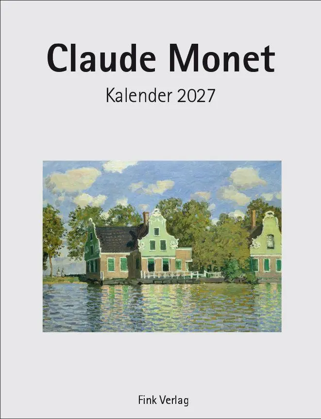 Cover: 9783771720940 | Claude Monet 2027 | Kunst-Einsteckkalender | Kalender | 12 S. | 2027