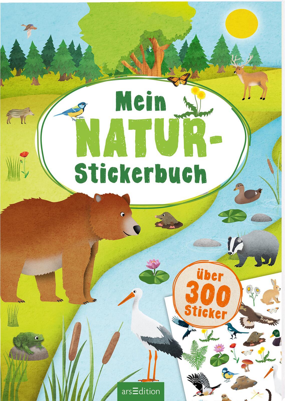 Cover: 9783845830940 | Mein Natur-Stickerbuch | Über 300 Sticker | Timo Schumacher | Buch